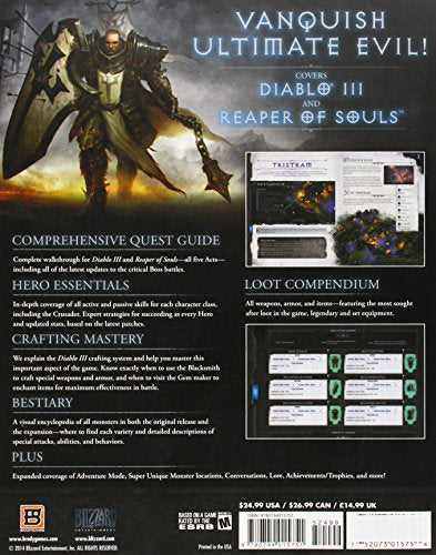 Diablo Iii Ultimate Evil Edition Signature Series Strategy Guide
