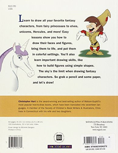 Kids Draw Angels, Elves, Fairies, & More,Used