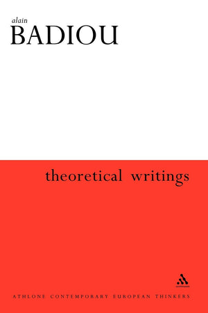 Theoretical Writings (Athlone Contemporary European Thinkers),Used