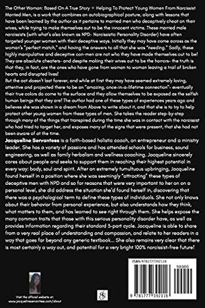 The Other Woman: Based On A True Story  Helping To Protect Young Women From Narcissist Married Men,Used