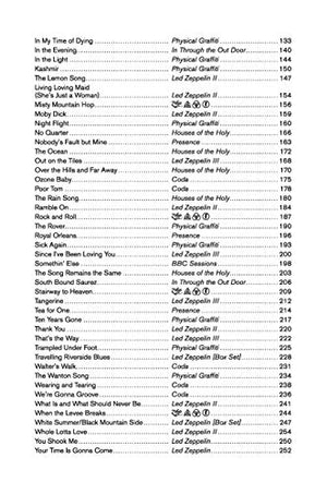 Led Zeppelin  Complete Lyric & Chord Songbook,Used