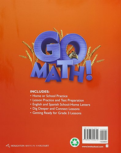 Math, Grade 2 Standards Practice Books: Hmh Math (Hmh Go Math 2011),Used