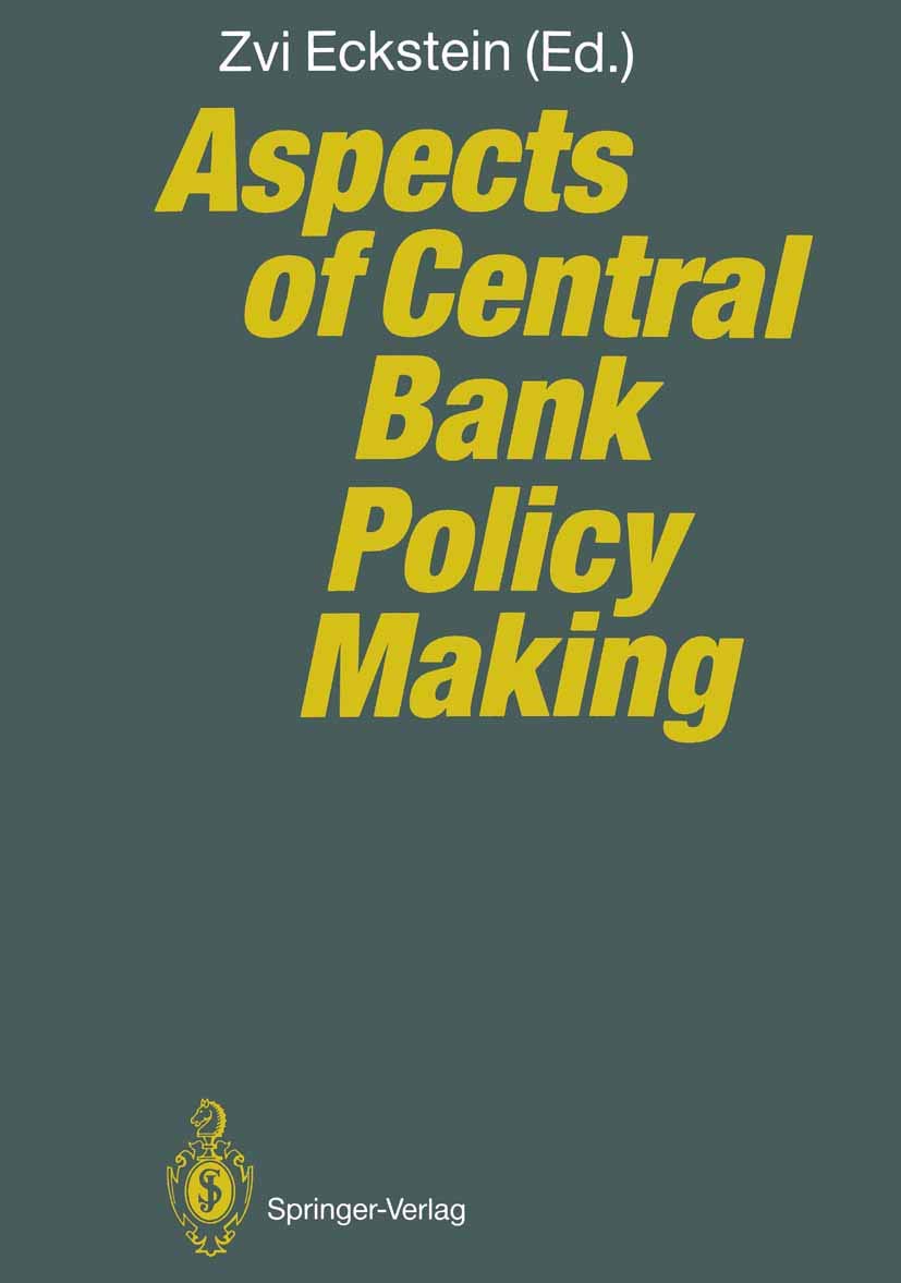 Aspects of Central Bank Policy Making,Used