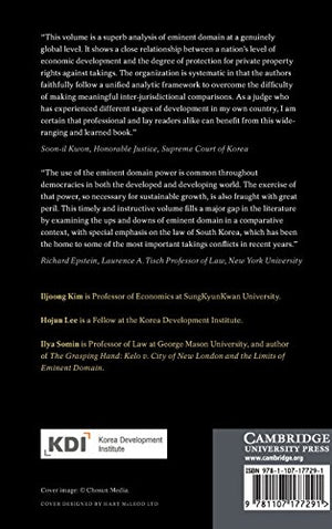 Eminent Domain: A Comparative Perspective,Used