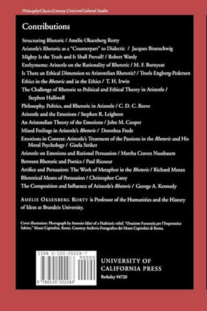 Aristotle'S Rhetoric (Philosophical Traditions) (Volume 6)