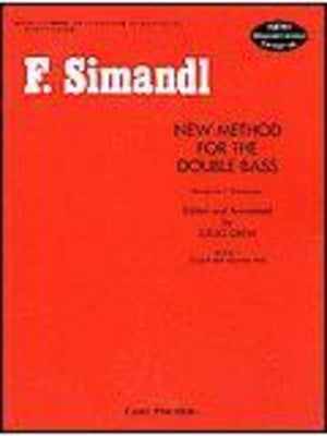 O492  New Method for the Double Bass (English and Japanese Text)  Book 1  Simandl (English and Japanese Edition),New