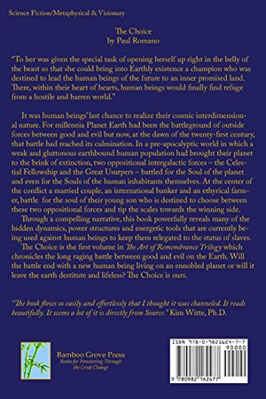 The Choice: Book One of the Art of Remembrance Trilogy,Used