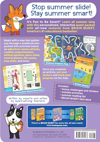 Summer Brain Quest: Between Grades 2 & 3,New