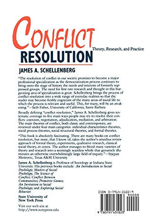 Conflict Resolution: Theory, Research, and Practice,Used