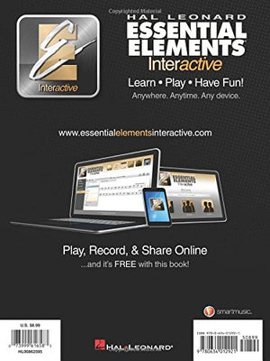 Essential Elements for Band Bb Tenor Saxophone Book 2  Beginner Saxophone Method with EEi Online Resources,Used