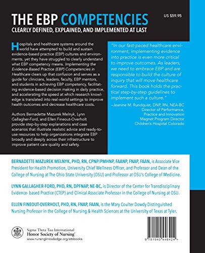 Implementing the EvidenceBased Practice (EBP) Competencies in Healthcare: A Practical Guide for Improving Quality, Safety, & Ou,Used