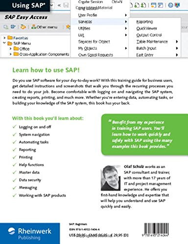 Using SAP ERP: An Introduction to Learning SAP for Beginners and Business Users (3rd Edition) (SAP PRESS),Used