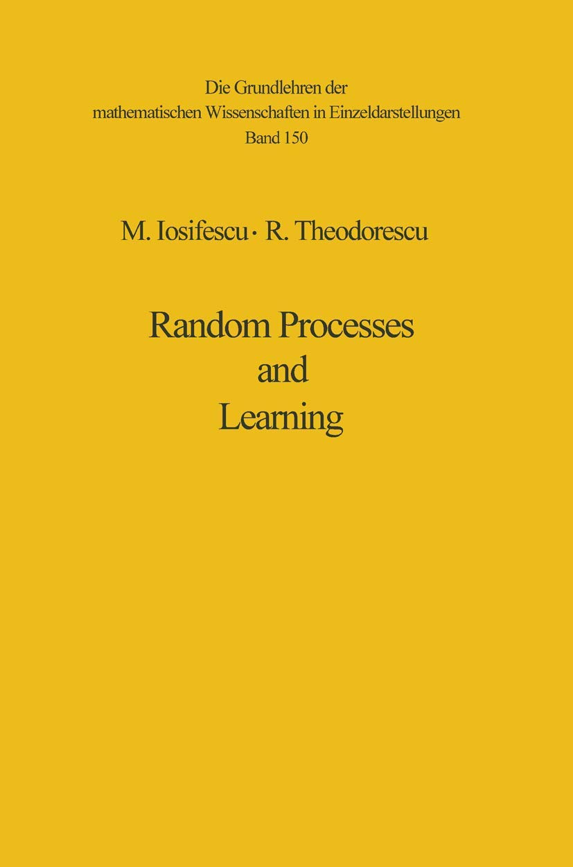 Random Processes and Learning (Grundlehren der mathematischen Wissenschaften, 150),Used