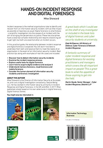 Handson Incident Response and Digital Forensics,Used