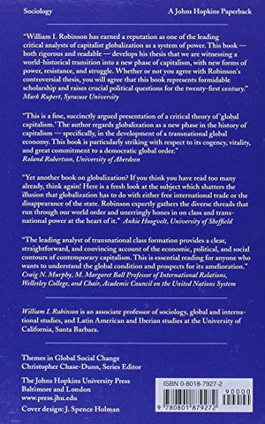 A Theory of Global Capitalism: Production, Class, and State in a Transnational World (Themes in Global Social Change),New