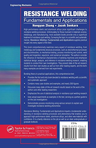 Resistance Welding: Fundamentals and Applications,Used