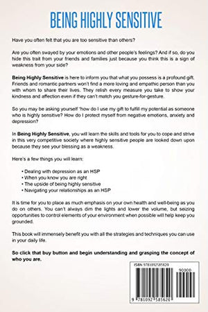 Being Highly Sensitive: How To Relieve Stress, Overcome Negative Energy And Live A Vibrant Life,Used
