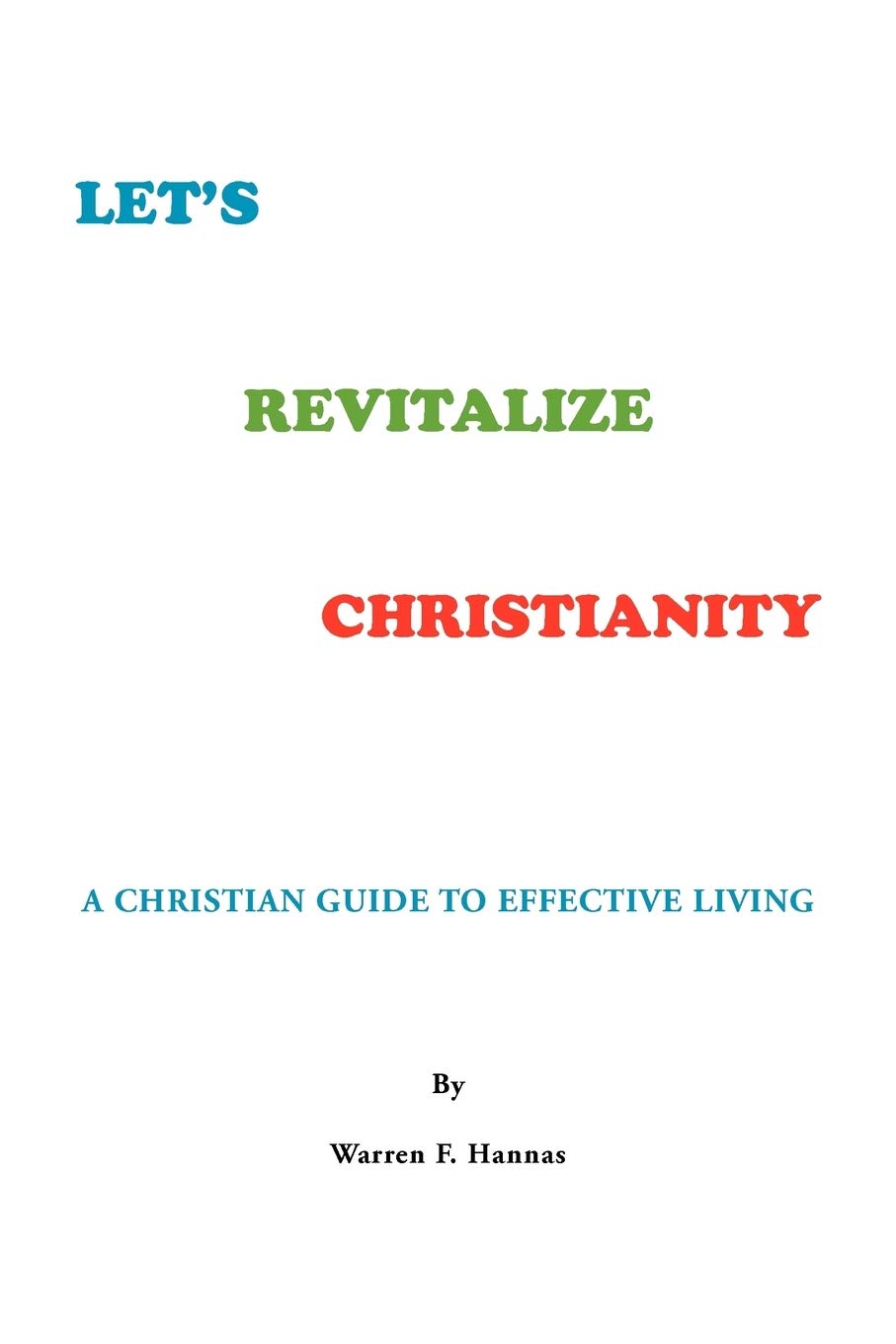 Let's Revitalize Christianity,Used