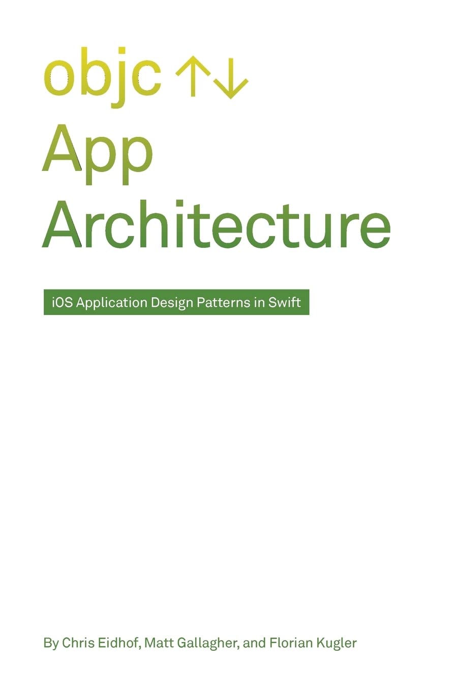 App Architecture: iOS Application Design Patterns in Swift,Used