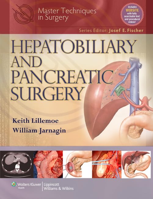 Master Techniques in Surgery: Hepatobiliary and Pancreatic Surgery,Used