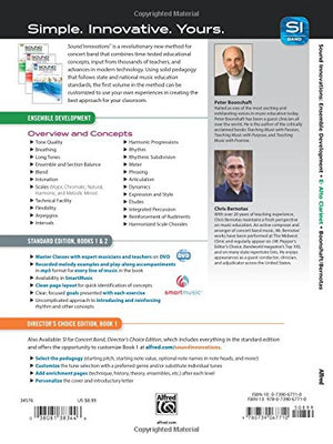 Sound Innovations for Concert Band  Ensemble Development for Intermediate Concert Band: Eflat Alto Clarinet,Used