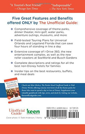 Beyond Disney: The Unofficial Guide to SeaWorld, Universal Orlando, & the Best of Central Florida (Unofficial Guides),Used
