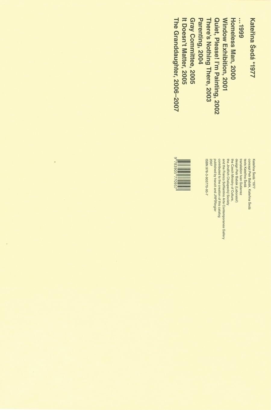 Katerina Seda: 1977,Used