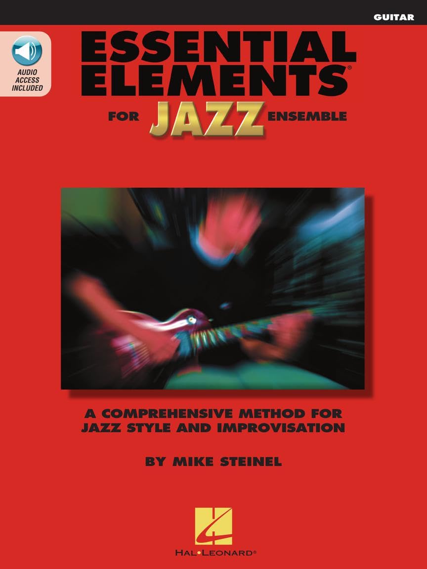 Essential Elements For Jazz Ensemble Method Guitar (Bk/Online Audio),New