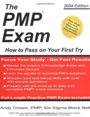 The PMP Exam: How to Pass on Your First Try by Velociteach Press - Essential Study Guide for Project Management Certification