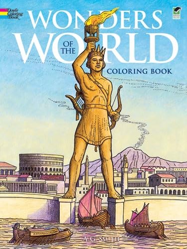 Wonders of the World Coloring Book (Dover World History Coloring Books),Used