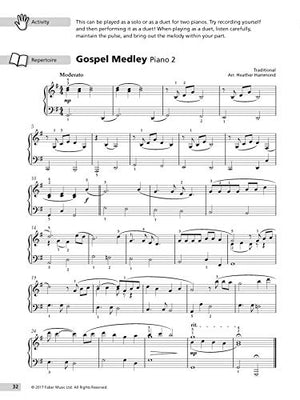 The Intermediate Pianist, Bk 2: An IntermediateLevel Piano Course Incorporating Repertoire, Technique, and Musicianship (Faber ,Used