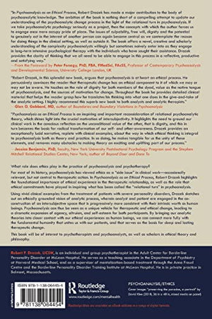 Psychoanalysis as an Ethical Process (Relational Perspectives Book Series),Used