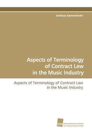Aspects of Terminology of Contract Law in the Music Industry,Used