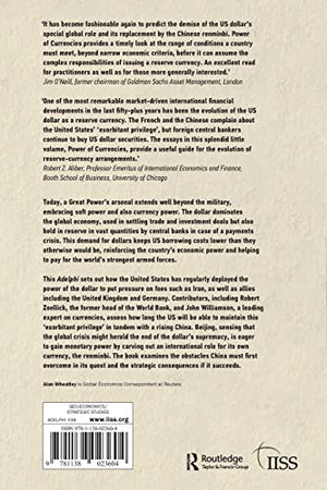 The Power of Currencies and Currencies of Power (Adelphi series),Used