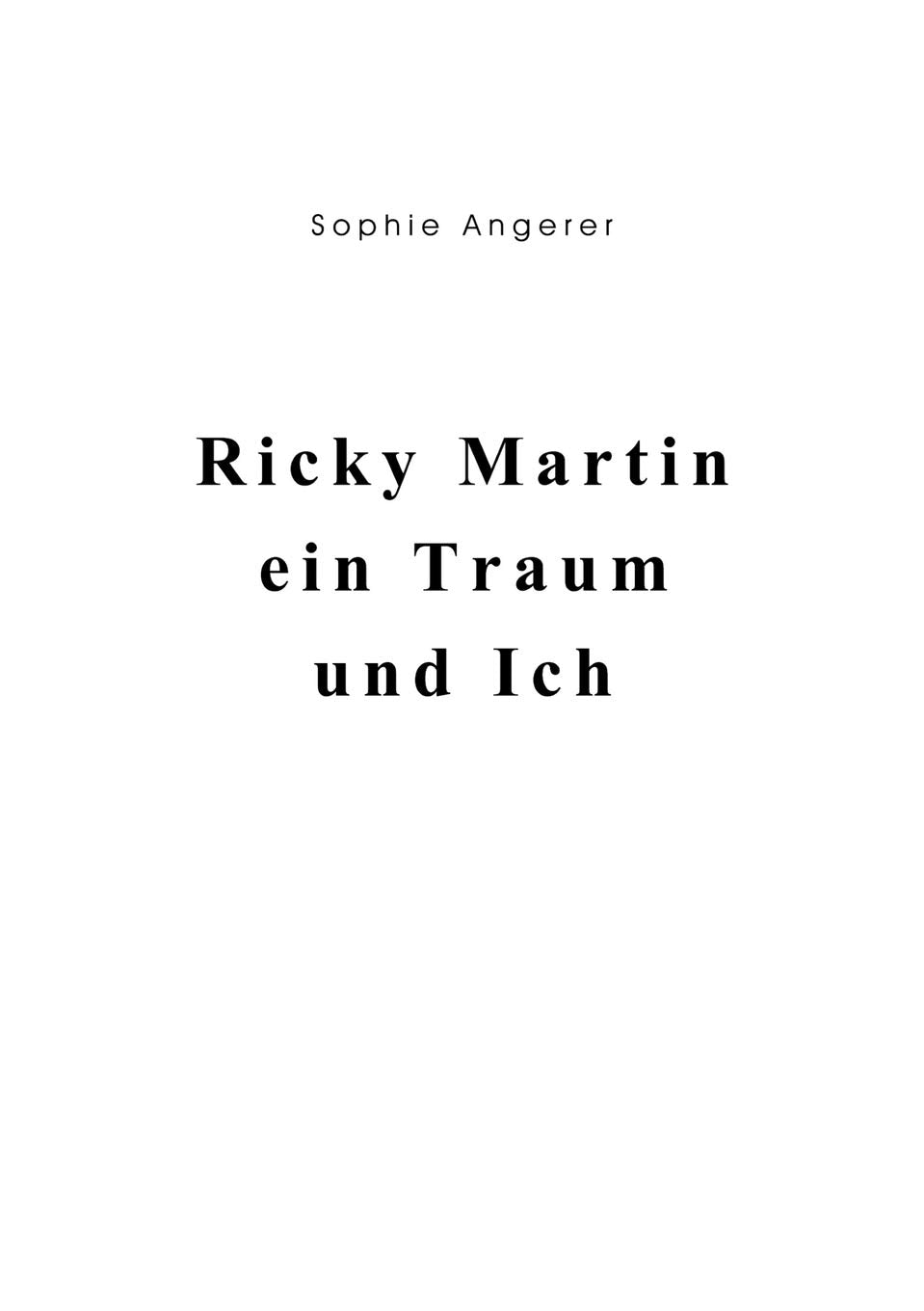 Ricky Martin, Ein Traum Und Ich (German Edition),Used