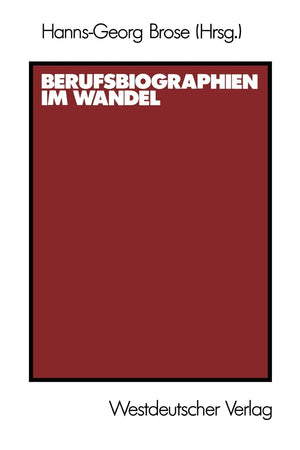 Berufsbiographien im Wandel (German Edition),Used