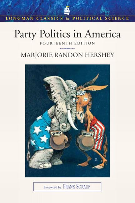 Party Politics in America (Longman Classics in Political Science) (14th Edition),New