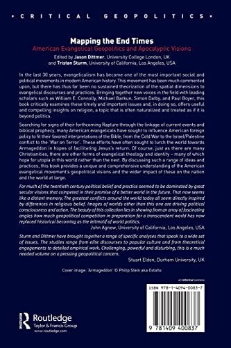 Mapping the End Times (Critical Geopolitics),Used
