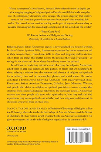 Sacred Stories, Spiritual Tribes: Finding Religion in Everyday Life,New