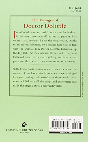Classic Starts: The Voyages of Doctor Dolittle,Used