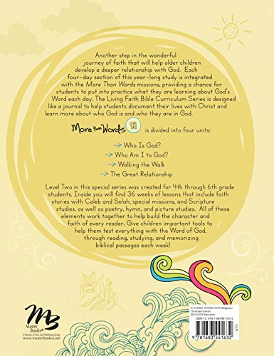 More Than Words: Level 2 (Living Faith Bible Curriculum) (Living Faith Bible Curriculum, 2),Used