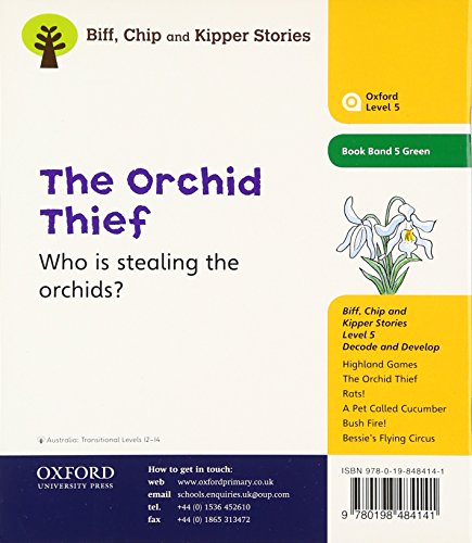Oxford Reading Tree: Level 5: Decode and Develop the Orchid Thief,Used