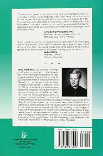 Surviving and Prospering in the Managed Mental Health Care Marketplace (Practice Management),Used