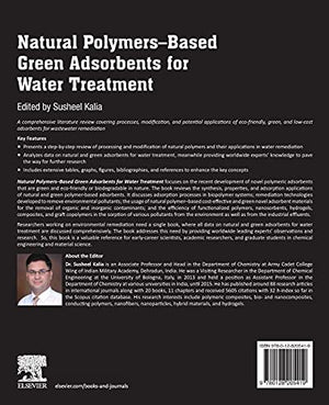 Natural PolymersBased Green Adsorbents for Water Treatment,Used