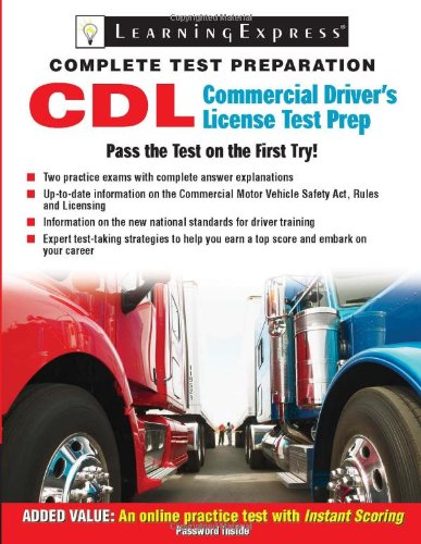 CDL: Commercial Driver's License Test Prep,Used