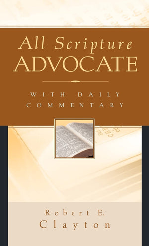 All Scripture Advocate,Used