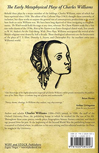 Three Plays: The Early Metaphysical Plays of Charles Williams,Used