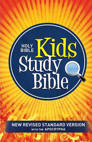 Holy Bible: New Revised Standard Version with Apocrypha Kids Study Bible,Used
