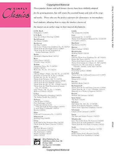 In the Hall of the Mountain King: Sheet (Simply Classics Solos),Used