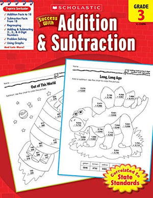 Scholastic Success With Addition & Subtraction, Grade 3 (Success With Math)